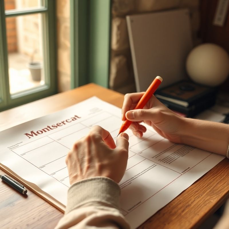 Hands annotating a printed wireframe with a terracotta marker
